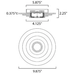 Stratum Wall / Ceiling Light