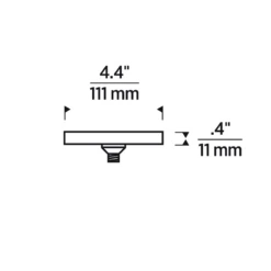 4 Inch Round Flush Freejack Canopy With Transformer 12V