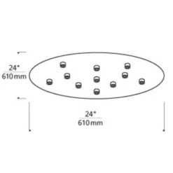 Freejack 11-Port Round Canopy