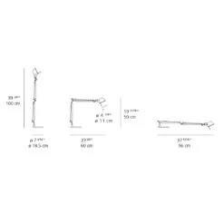 Artemide Tolomeo Midi LED Desk Lamp