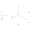 Tri Pendant -Home Lighting Shop tri pendant line drawing