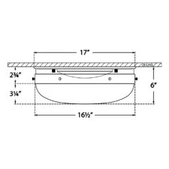 Hicks LED Ceiling Light Fixture
