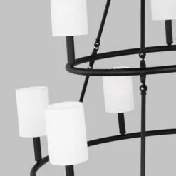 Egmont Extra Large Chandelier -Home Lighting Shop vcstud FS DJC1099MBK add2