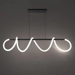 Tightrope Linear Pendant -Home Lighting Shop wac PD 35246 BK add2