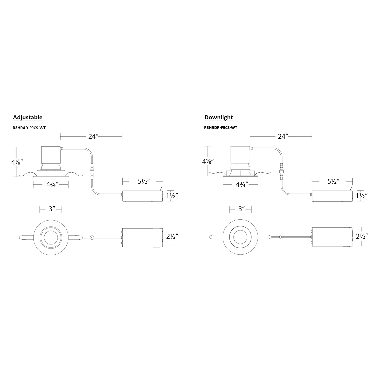 Patriot 3 Inch Color Select Round Recessed Light 3 Patriot 3 Inch Color Select Round Recessed Light