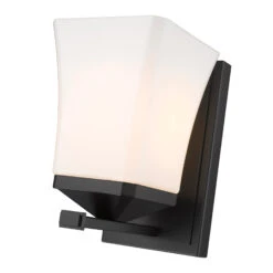 Z-LIte Darcy Wall Sconce -Home Lighting Shop zlt 1939 1S MB AT 6
